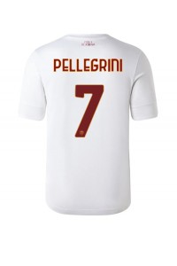 AS Roma Lorenzo Pellegrini #7 Voetbaltruitje Uit tenue 2022-23 Korte Mouw